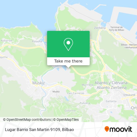 mapa Lugar Barrio San Martin 9109