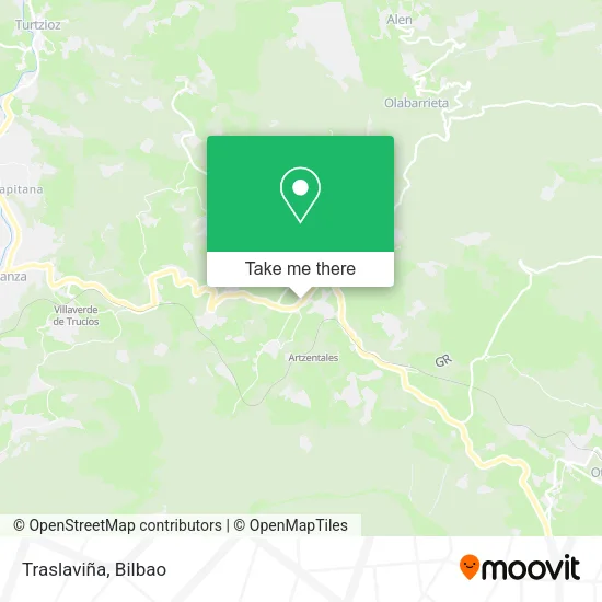 Traslaviña map