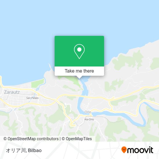 オリア川 map
