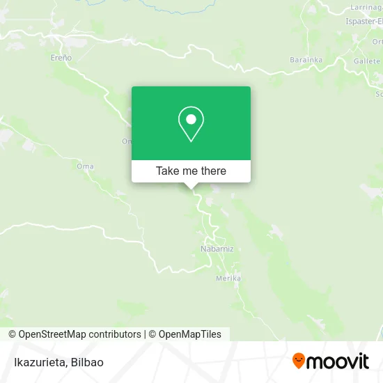 Ikazurieta map