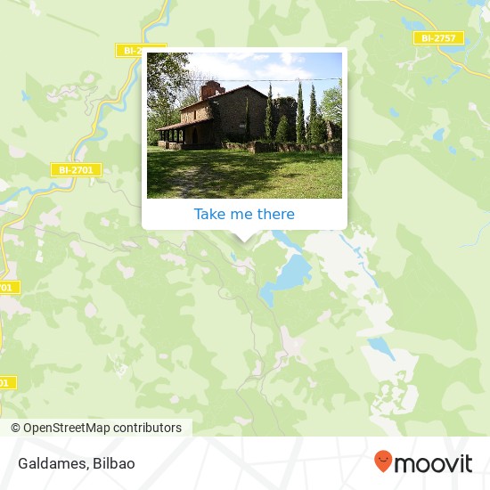 Galdames map