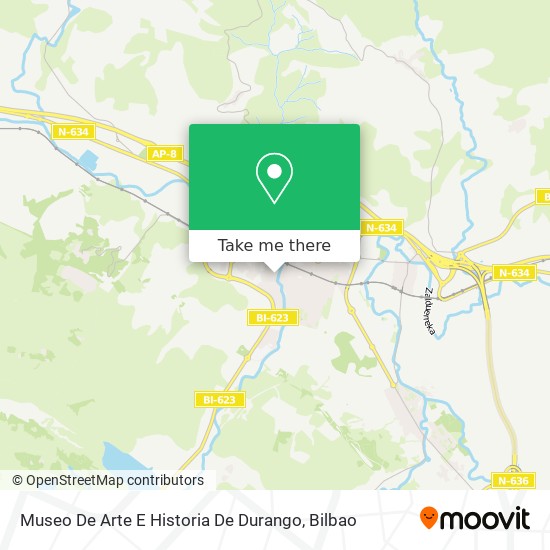 mapa Museo De Arte E Historia De Durango