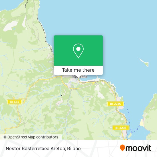 Néstor Basterretxea Aretoa map