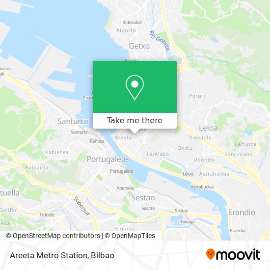 Areeta Metro Station map