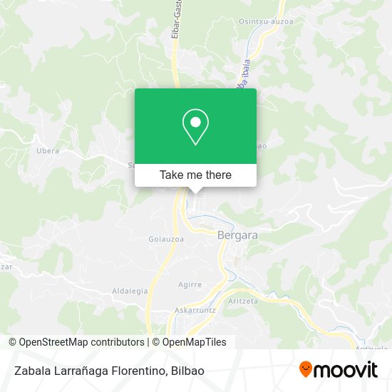Zabala Larrañaga Florentino map