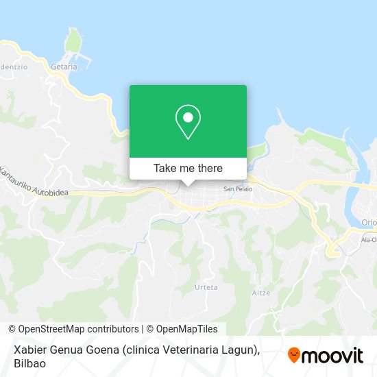 Xabier Genua Goena (clinica Veterinaria Lagun) map