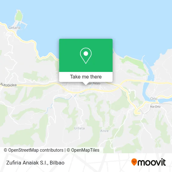 Zufiria Anaiak S.l. map