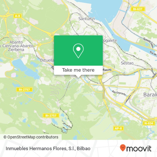 Inmuebles Hermanos Flores, S.l. map