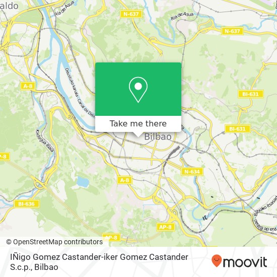 mapa IÑigo Gomez Castander-iker Gomez Castander S.c.p.