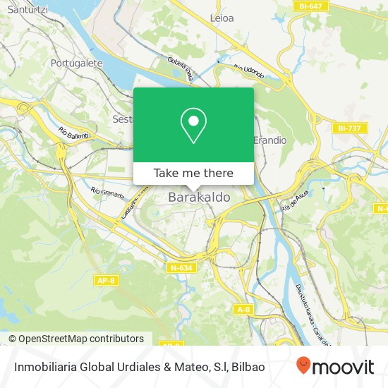 Inmobiliaria Global Urdiales & Mateo, S.l map