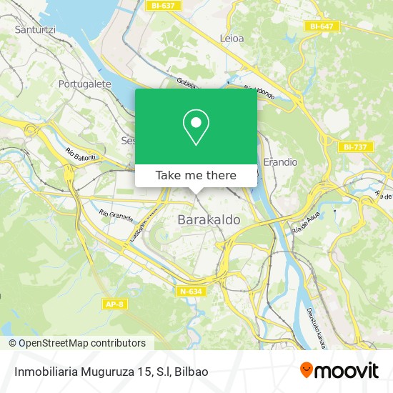 Inmobiliaria Muguruza 15, S.l map