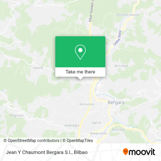 Jean Y Chaumont Bergara S.l. map