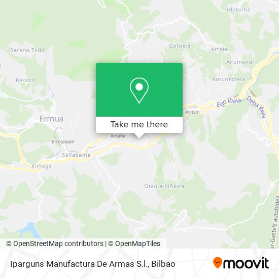 Iparguns Manufactura De Armas S.l. map