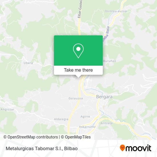 Metalurgicas Tabomar S.l. map