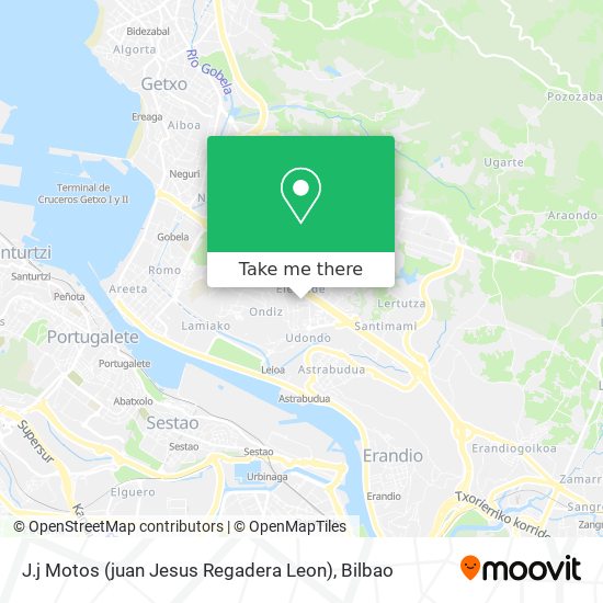 J.j Motos  (juan Jesus Regadera Leon) map