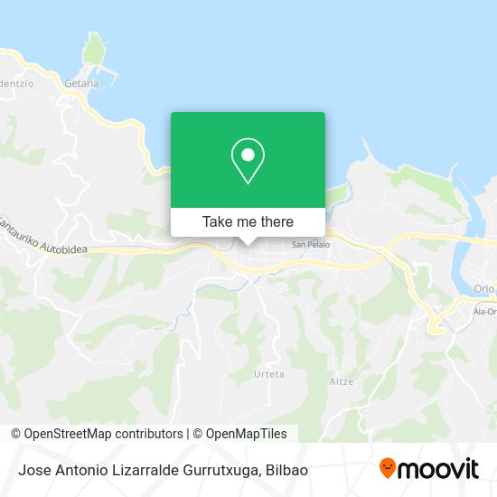 Jose Antonio Lizarralde Gurrutxuga map