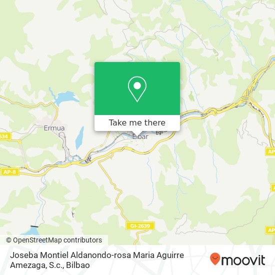 Joseba Montiel Aldanondo-rosa Maria Aguirre Amezaga, S.c. map