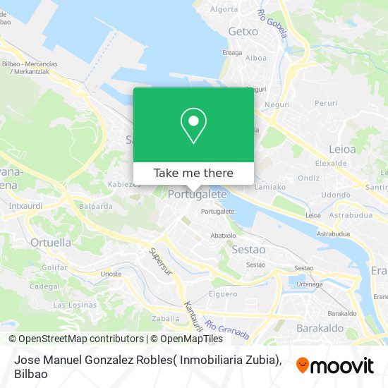 Jose Manuel Gonzalez Robles( Inmobiliaria Zubia) map