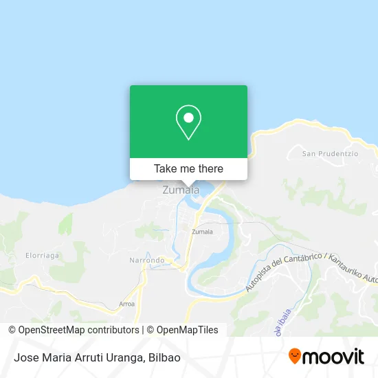 Jose Maria Arruti Uranga map