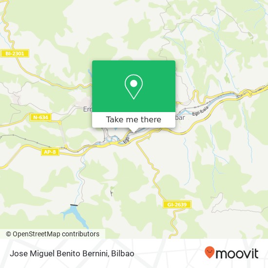 Jose Miguel Benito Bernini map