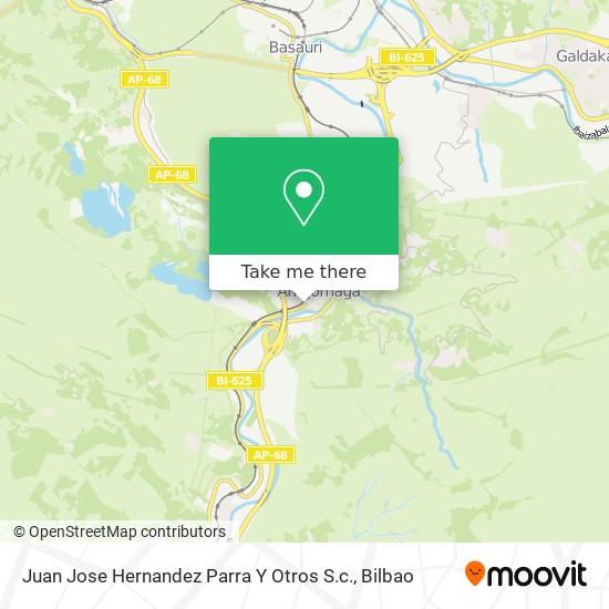 Juan Jose Hernandez Parra Y Otros S.c. map