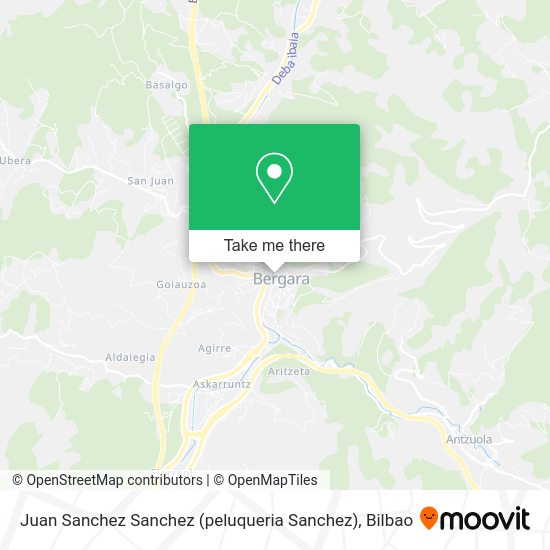 Juan Sanchez Sanchez (peluqueria Sanchez) map