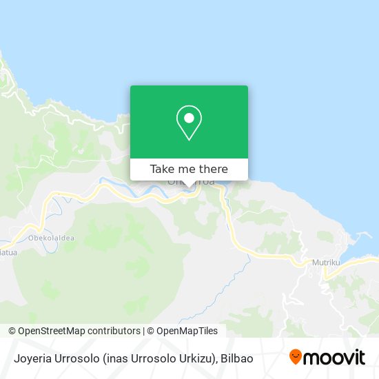 Joyeria Urrosolo (inas Urrosolo Urkizu) map