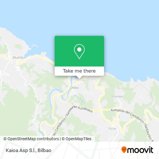 Kaioa Asp S.l. map