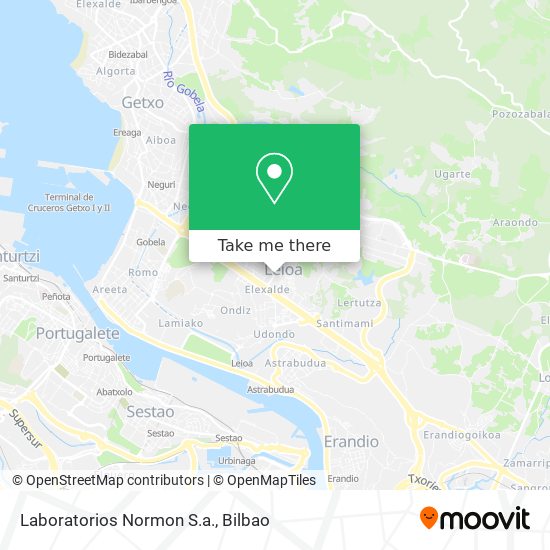 mapa Laboratorios Normon S.a.