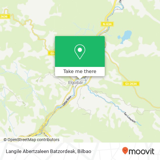 mapa Langile Abertzaleen Batzordeak