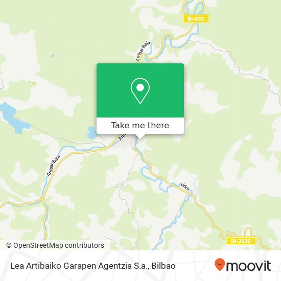 Lea Artibaiko Garapen Agentzia S.a. map