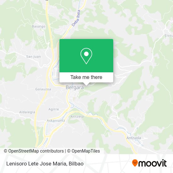 Lenisoro Lete Jose Maria map