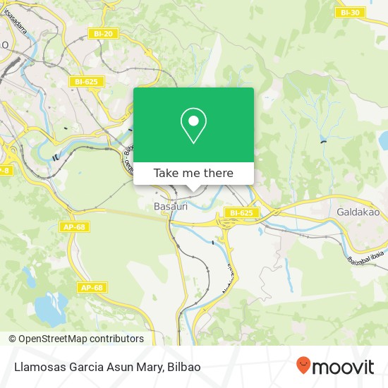 Llamosas Garcia Asun Mary map