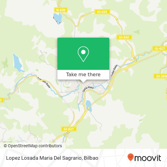 Lopez Losada Maria Del Sagrario map