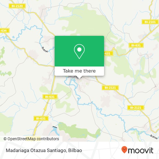 Madariaga Otazua Santiago map