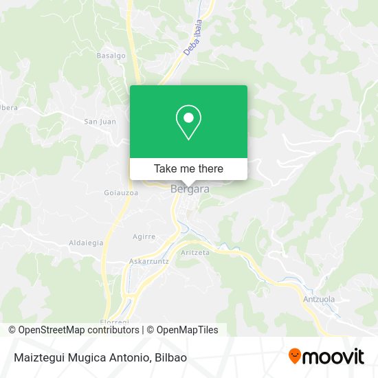 Maiztegui Mugica Antonio map