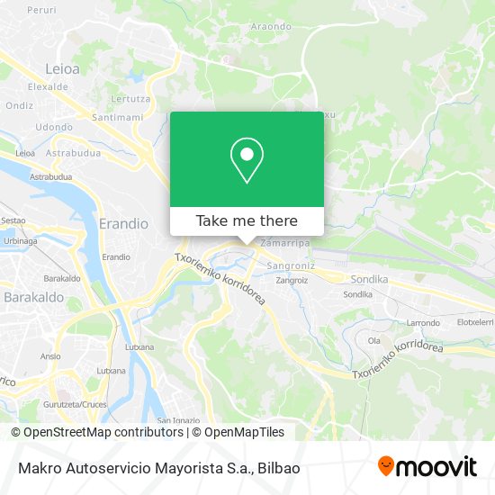 Makro Autoservicio Mayorista S.a. map