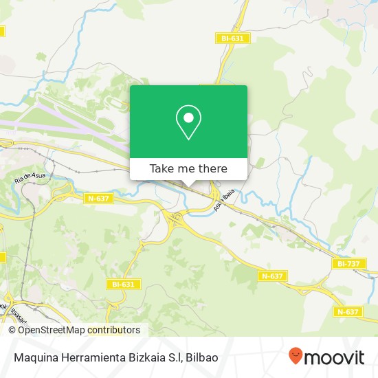 Maquina Herramienta Bizkaia S.l map