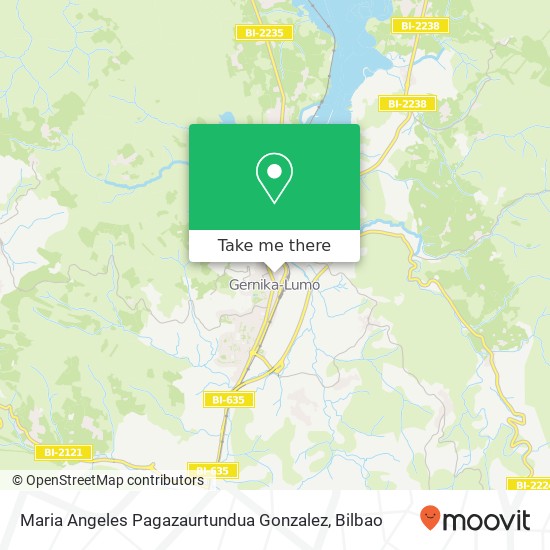 Maria Angeles Pagazaurtundua Gonzalez map