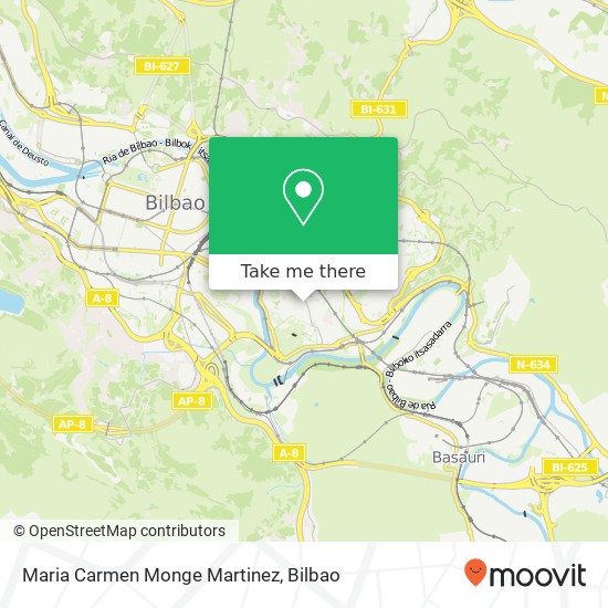 Maria Carmen Monge Martinez map