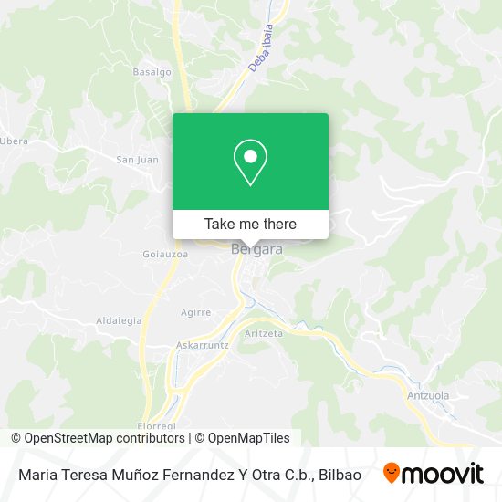 Maria Teresa Muñoz Fernandez Y Otra C.b. map