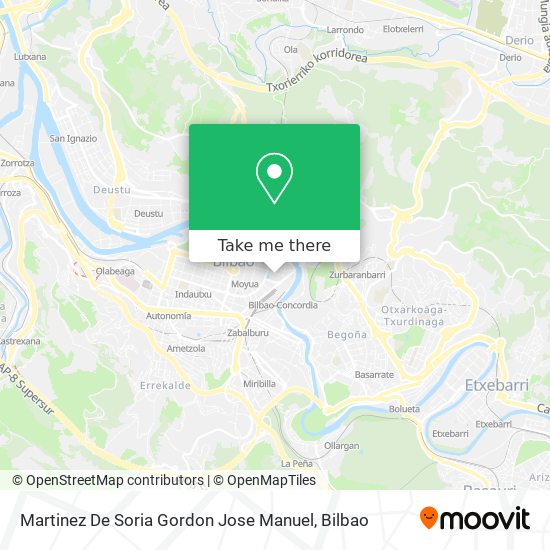 Martinez De Soria Gordon Jose Manuel map