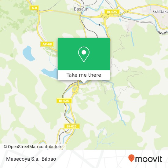 Masecoya S.a. map