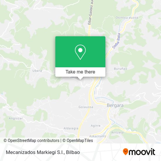 Mecanizados Markiegi S.l. map