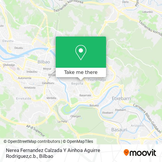Nerea Fernandez Calzada Y Ainhoa Aguirre Rodriguez,c.b. map
