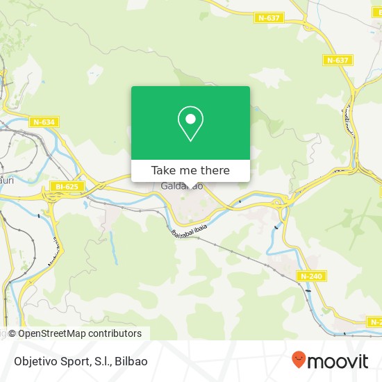 mapa Objetivo Sport, S.l.