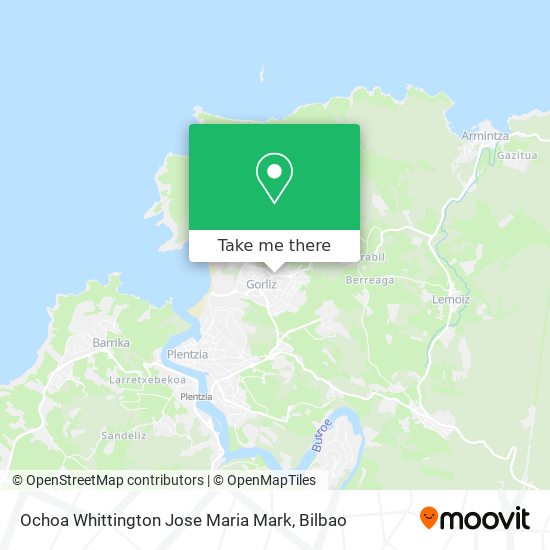 Ochoa Whittington Jose Maria Mark map