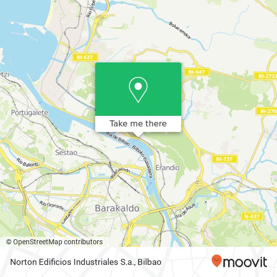 Norton Edificios Industriales S.a. map