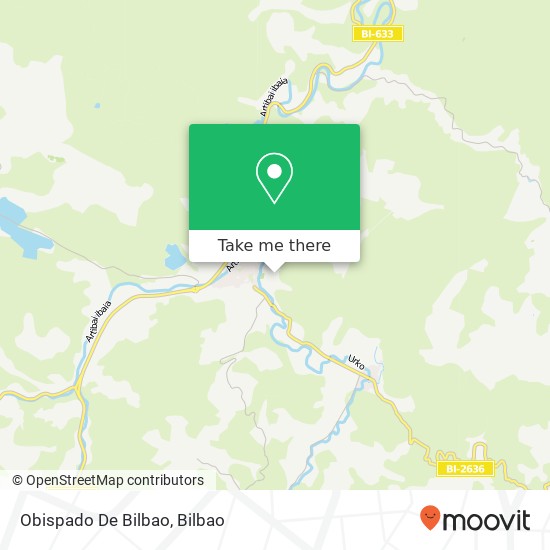 Obispado De Bilbao map