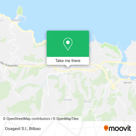 Osagest S.l. map